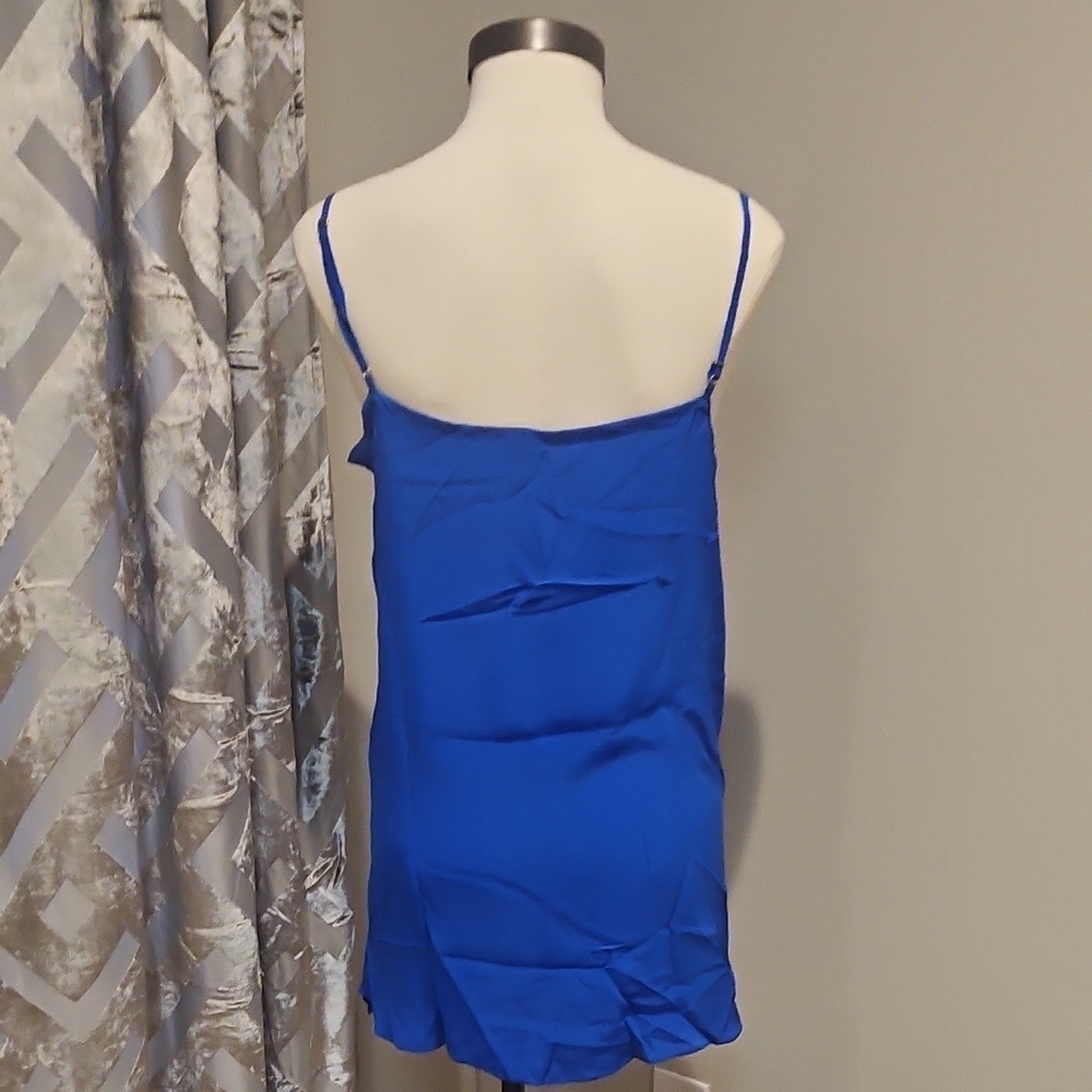 Elegant Blue Mini Dress - Picture 5 of 6